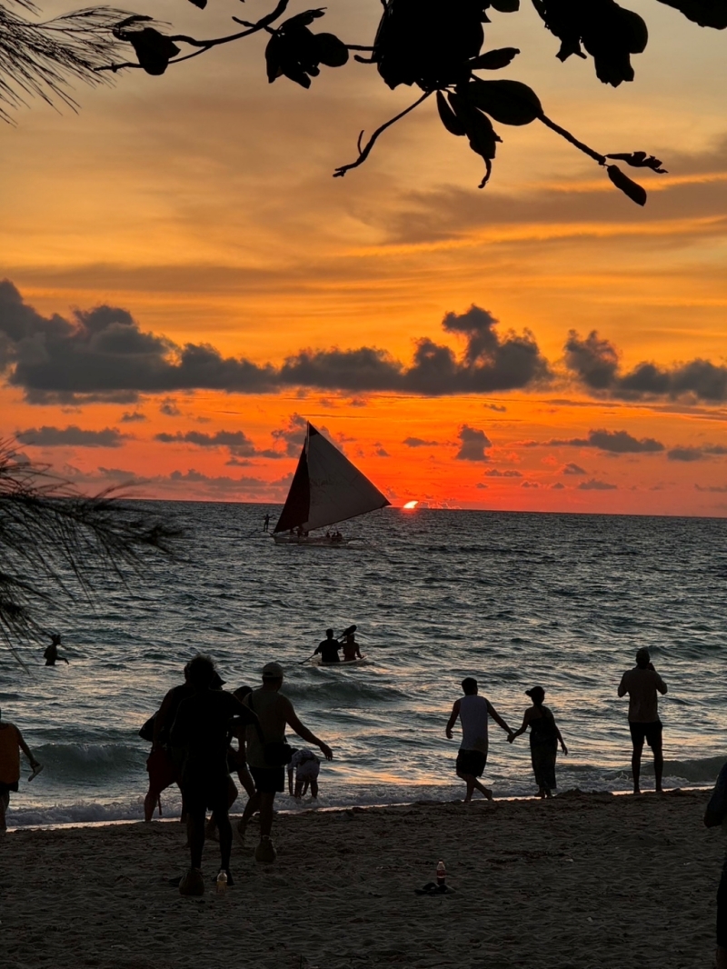 フィリピン留学 Cebu21 - Boracay Coco English-Boracay Beach-13